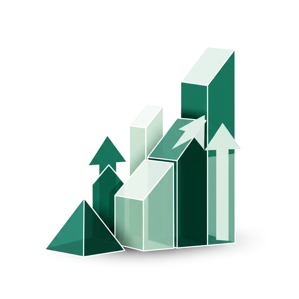 Finanzielle Wachstumskurve